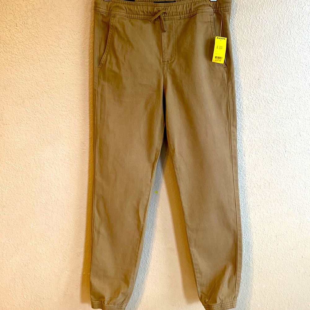 RSQ Boy’s Twill Jogger Pants Size M
